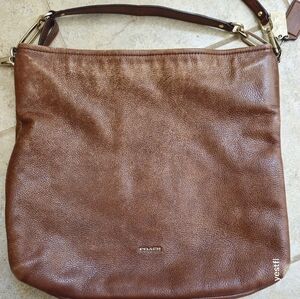 Coach Madison Distressed Saddle Brown Leatber hobo Sholder Bag k1360-27858